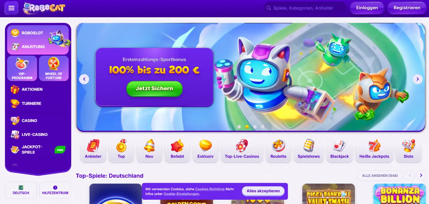 robocat-main-page